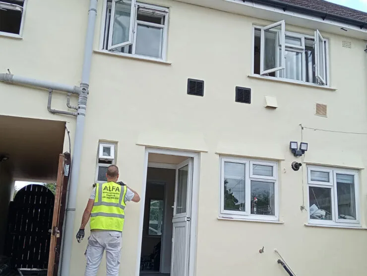 Our Recent Construction Projects London – Exterior Painting and Finishing by Alfa Quality Construction